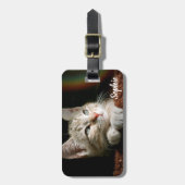 ペットフォトブロック ラゲッジタグ (正面縦)