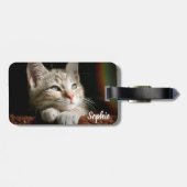 ペットフォトブロック ラゲッジタグ (裏面横)