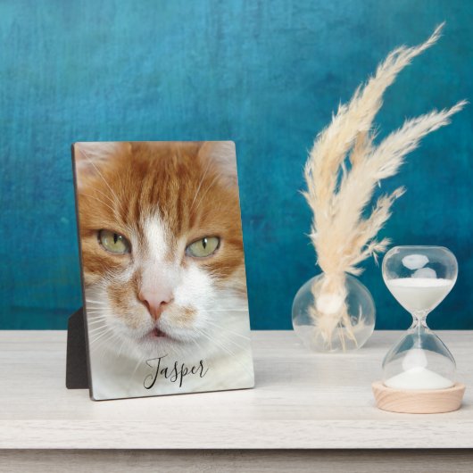 ペットフォト手書きスクリプト フォトプラーク (側面)