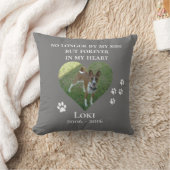 ペットフォト記念カスタマイズハート写真 クッション (ブランケット)