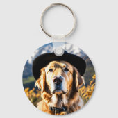 ペットフォパーソナライズされたトドッグラバーキープサキーチェーン キーホルダー (裏面)