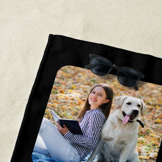 ペットフォパーソナライズされたトドッグ愛好家 ビーチタオル (インサイチュ)