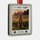 ペットフォーエバー愛され忘れないフォトブロック メタルオーナメント (右)