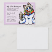 ペットブティックラファンシーグドールキャット 名刺 (正面/裏面)