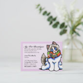 ペットブティックラファンシーグドールキャット 名刺 (スタンド正面)