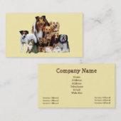 ペットプロダクト及びサービス業カード 名刺 (正面/裏面)