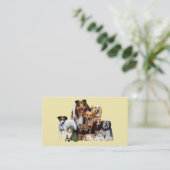 ペットプロダクト及びサービス業カード 名刺 (スタンド正面)