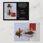 ペットプロダクト及びサービス 名刺 (正面/裏面)