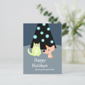 ペットプロフェッショナルホリデーカード シーズンポストカード (スタンド正面)