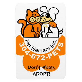 ペットヘルパーのフレキシマグネット マグネット