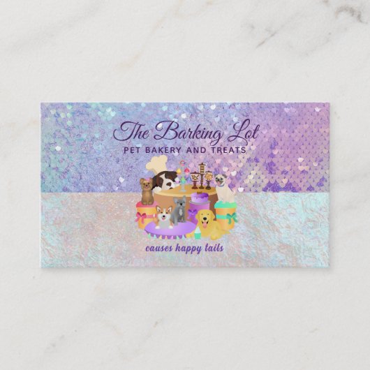 ペットベーカリー名刺 名刺 (正面)