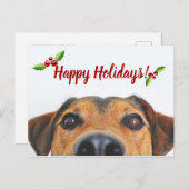 ペットホリデー写真 シーズンポストカード (正面/裏面)