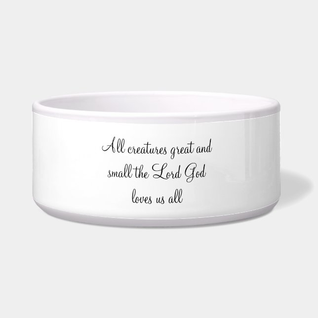 ペットボウルアートスタイルデザイン ボウル (正面)