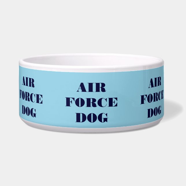 ペットボウル空軍犬 ボウル (正面)