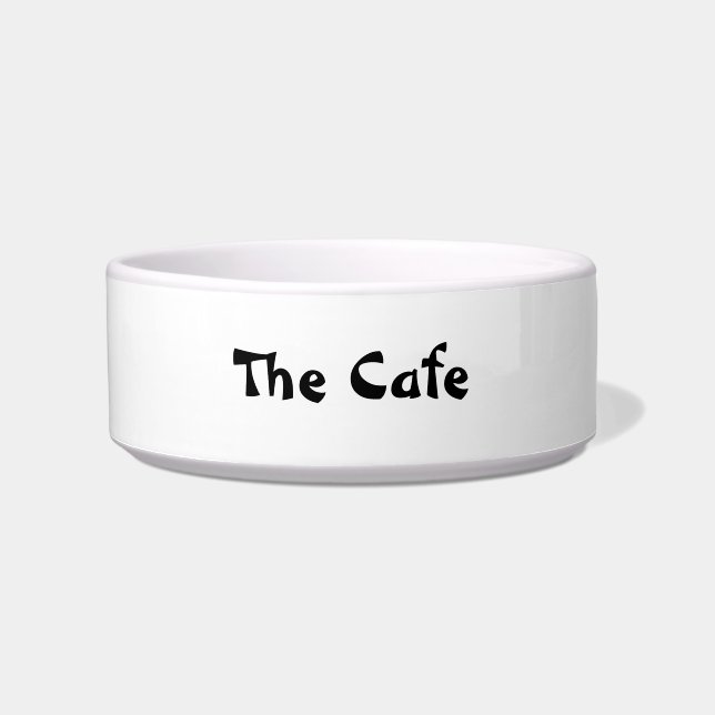 ペットボウル セラミックスタイル デザイン (正面)