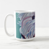 ペットポートレートのカスタムのマグ コーヒーマグカップ (左)