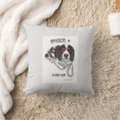 ペットポートレートの枕 クッション (ブランケット)