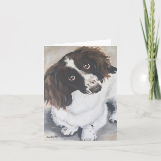 ペットポートレート-オーティス カード (正面)