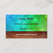 ペットマットの名刺 名刺 (裏面)