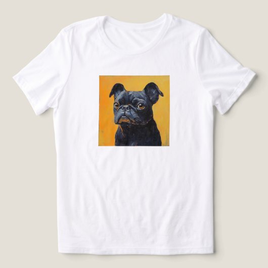 ペットママ写真カスタム犬の犬のパーソナライズされたママの贈り物 トライブレンドTシャツ (デザイン正面)