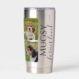 ペットメモリアルカスタムフォトキープセイク 保温保冷タンブラー