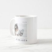 ペットメモリアルシンプル引用文モダンシック写真 コーヒーマグカップ (正面左)