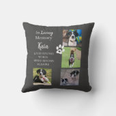 ペットメモリアルフォトキーホルダー 個人仕様 クッション (裏面)