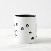 ペットメモリアルフォーエバーで我々のハートシモダンック マグカップ (中央)