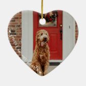 ペットメモリアルポープリントフォトオーナメント セラミックオーナメント (裏面)