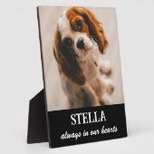 ペットメモリアル写真プレート フォトプラーク (側面)