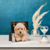 ペットメモリアル永遠ハートシンプルモダン写真 フォトプラーク (インサイチュ)