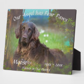 ペットメモリアル フォー・パーズ 1017 フォトプラーク (側面)