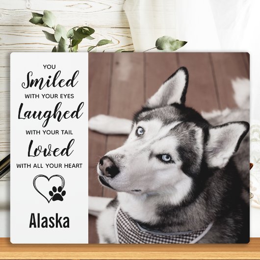 ペットメモリアル - ペットの追悼 - ペットロスの記念品 フォトプラーク