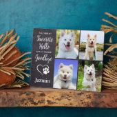 ペットメモリアル – ペットロス引用文悔やみや弔慰 – ペットフォト フォトプラーク (側面)