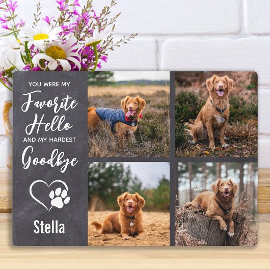 ペットメモリアル 愛犬 追悼品 哀悼 フォトプラーク