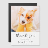 ペットメモリモダンーシンプルルのミニマリストシック写真 (正面/裏面)