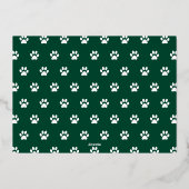 ペットメリーの写真を見る 箔シーズンカード (裏面)