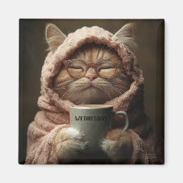 ペットモダンおもしろい日水曜日マグネット マグネット