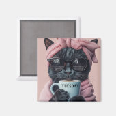 ペットモダンおもしろい日 マグネット (正面/裏面)