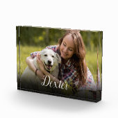 ペットモダンの写真のスクリプト フォトブロック (右)