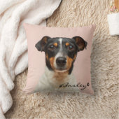 ペットモダンの写真の追加Paw Print クッション (ブランケット)