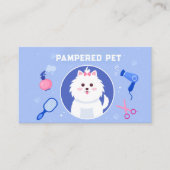 ペットモダントリマー次アポイントメント 名刺 (正面)