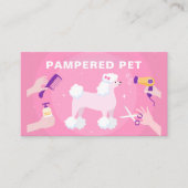 ペットモダントリマー次アポイントメント 名刺 (正面)