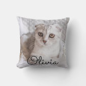 ペットモダンフォトカスタム クッション (正面)