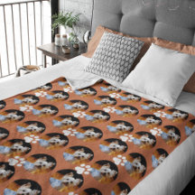 ペットモダンフォトテラコッタポープリントキュート