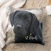 ペットモダンフォトポープパーソナライズされたプリントドッグ恋人 クッション (ブランケット)