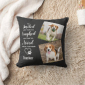ペットモダンメモリアパーソナライズされたンス写真 クッション (ブランケット)