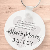 ペットモダンメモリエレガントシンプルーCHIC PAW キーホルダー