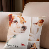 ペットモダンメモリシンプルー写真集 クッション