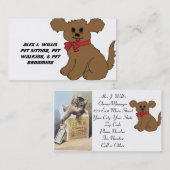 ペットモデル 名刺 (正面/裏面)